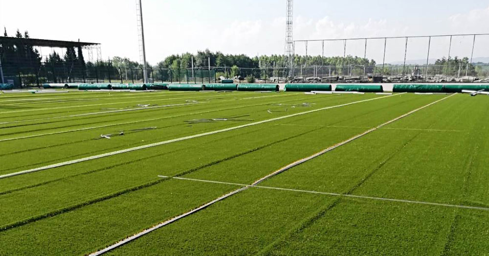 Derbent Stadı’nda hazırlıklar sürüyor