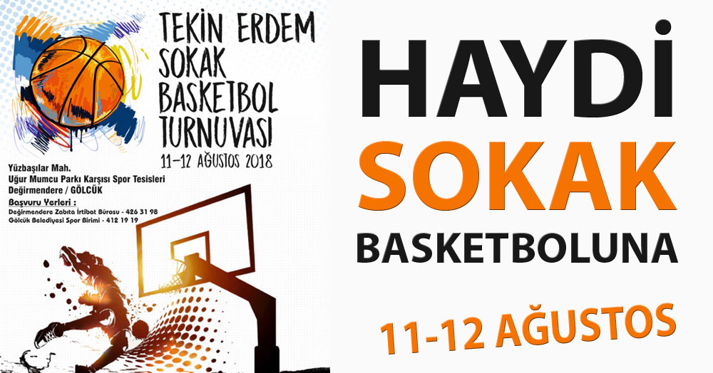 Haydi sokak basketboluna!