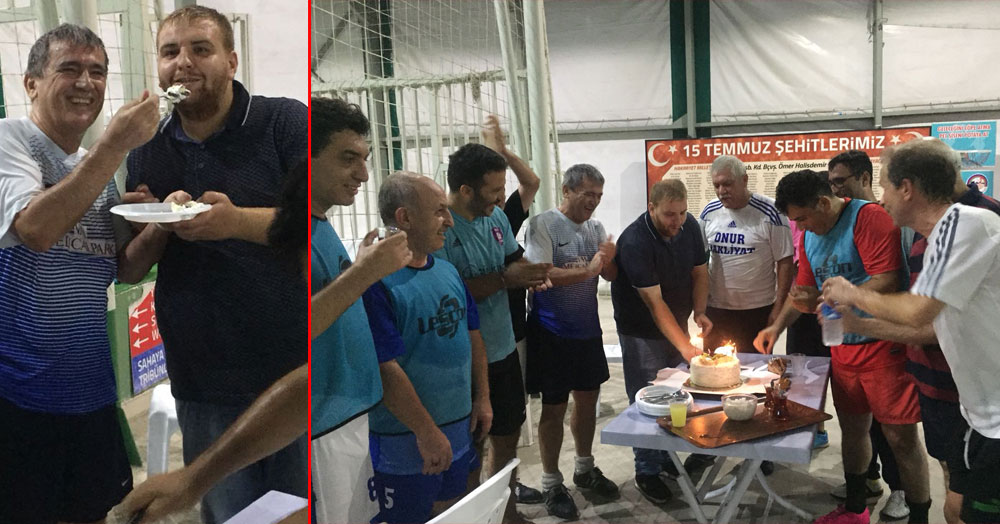 Mehmet’e sürpriz doğum günü