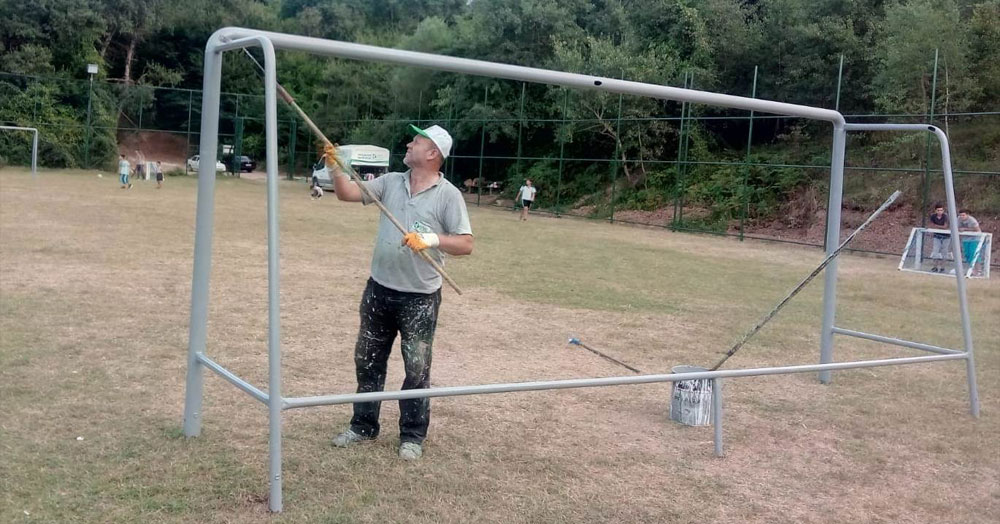 Çubukluspor sahası elden geçti