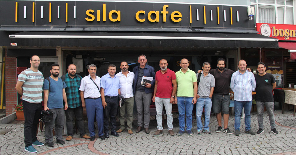 Dilovası Belediyespor Sıla Kafe’de basın ile buluştu
