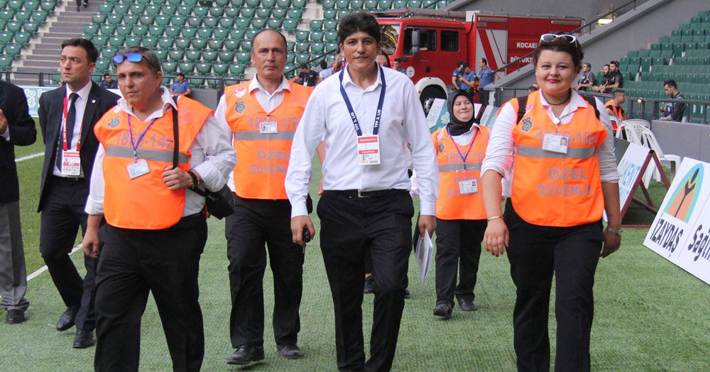 Özel güvenlik personeli eğitimden geçti