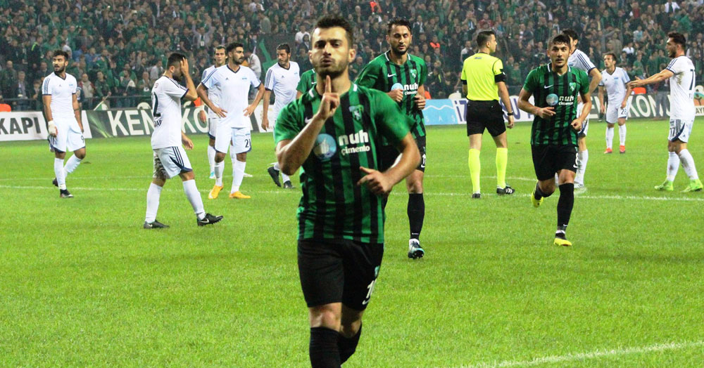 Süleyman atıyor, Kocaelispor kazanıyor! “1-0”