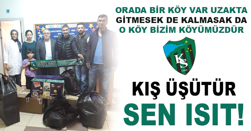 KIŞ ÜŞÜTÜR, SEN ISIT!