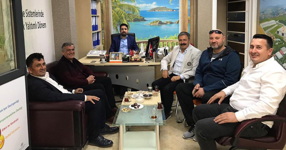 Ahmet Kapçak’a ziyaretçi akını