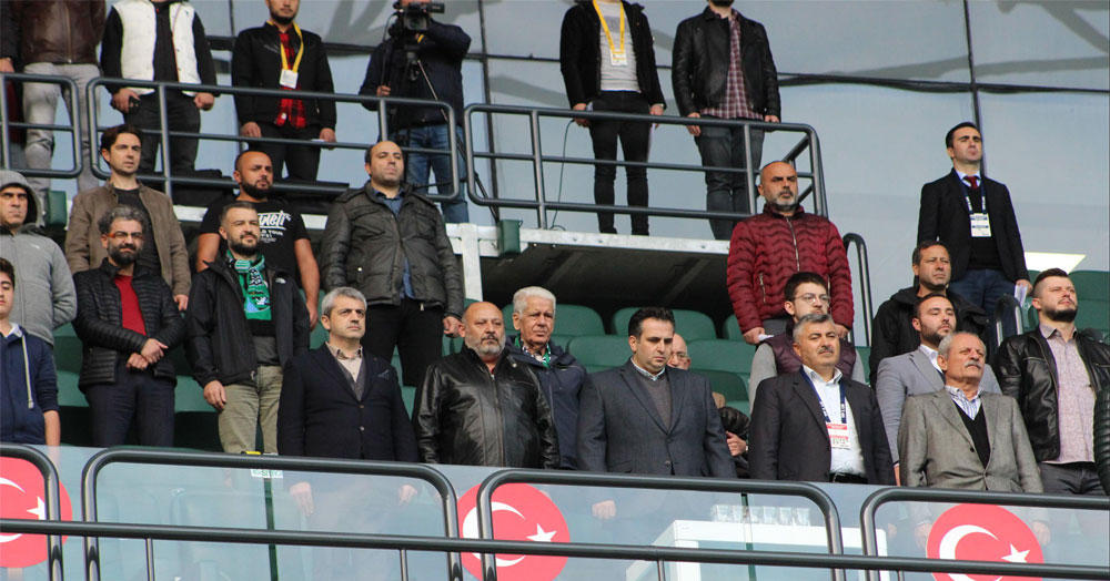 Başkan Yavuz'u yönetimi temsil etti