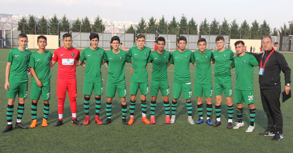Kocaelispor U-17’den “3”lük “3-0”