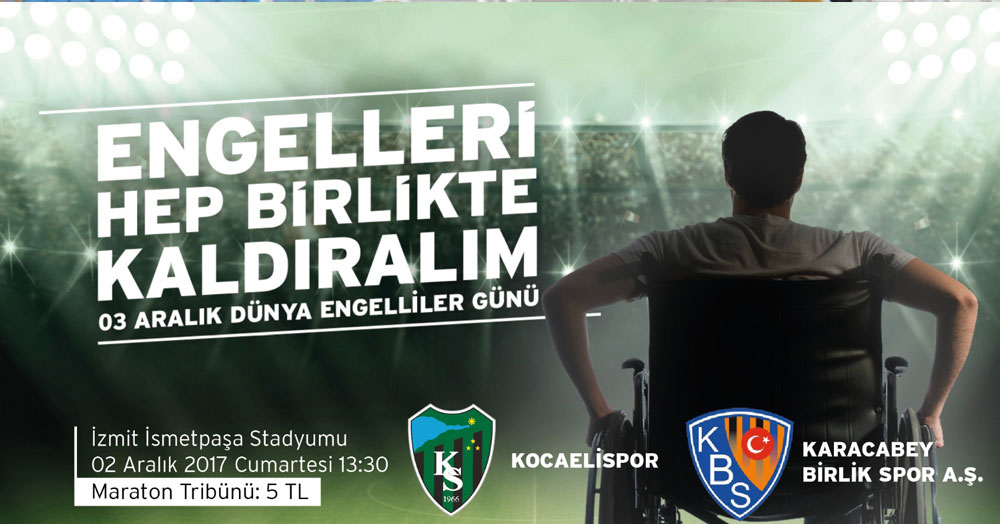 Kocaelispor’dan engellilerimize destek