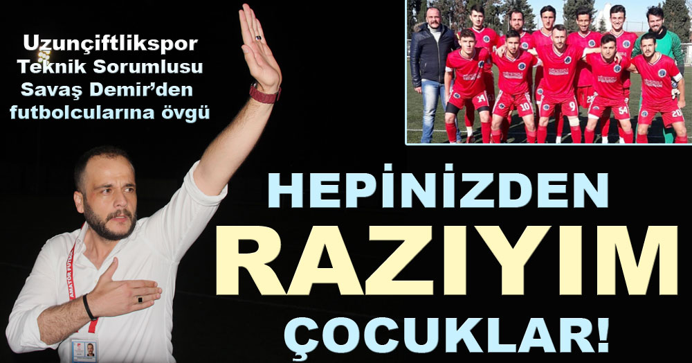 Sizden razıyım çocuklar