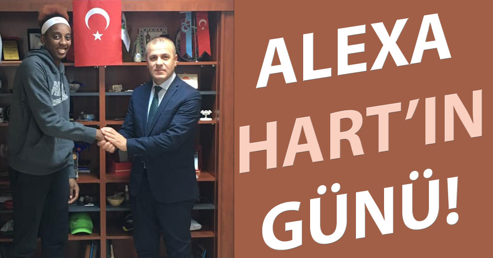 Alexa Hart’ın günü!
