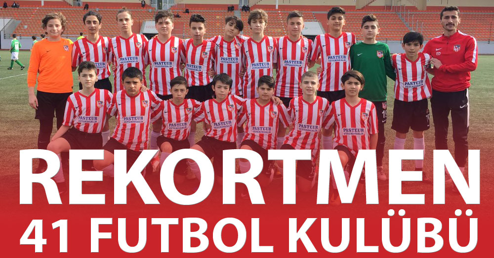 Rekortmen 41 Futbol Kulübü!