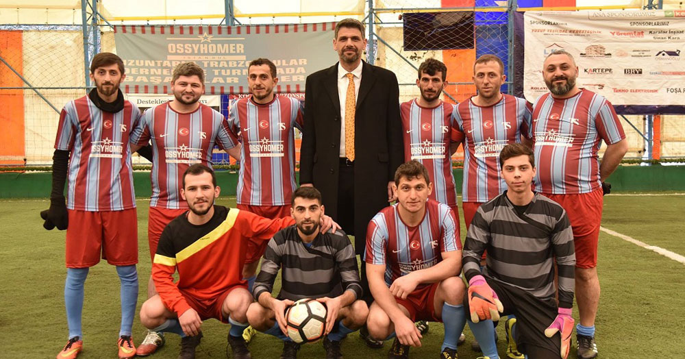 Mustafa Kocaman sporu seviyor...