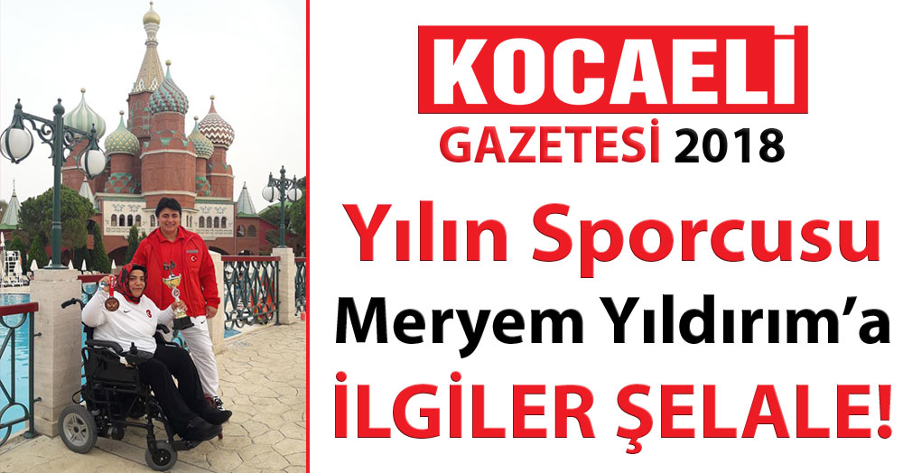 Yılın sporcusu Meryem'e yoğun ilgi