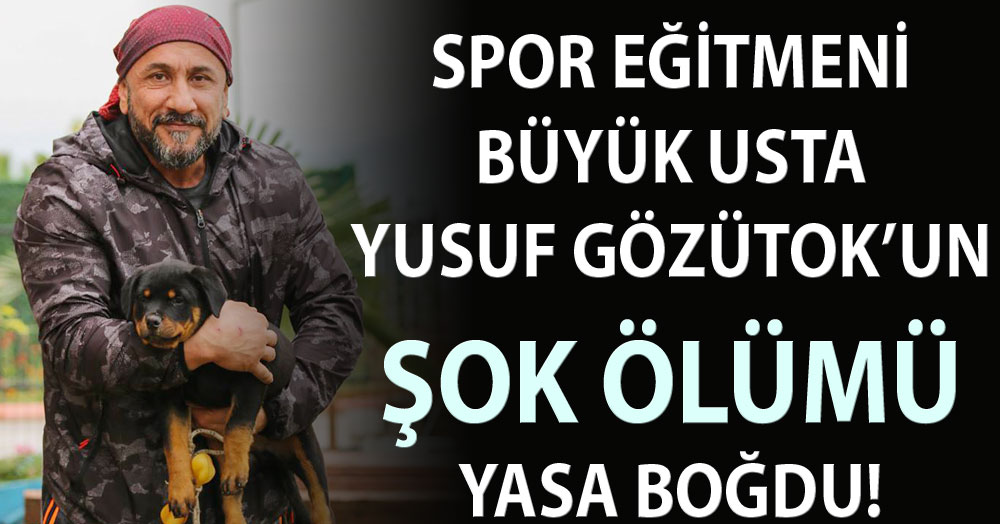 Spor eğitmeninin çok ölümü!