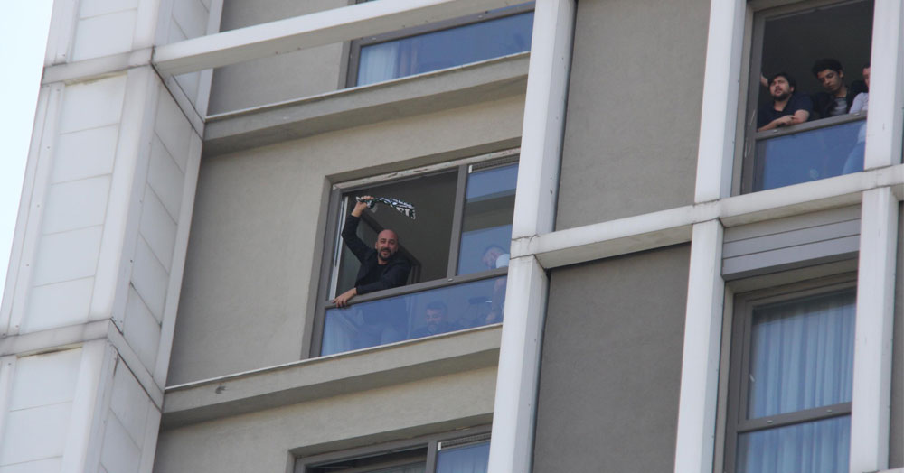 Suit oda YEŞİL desene!