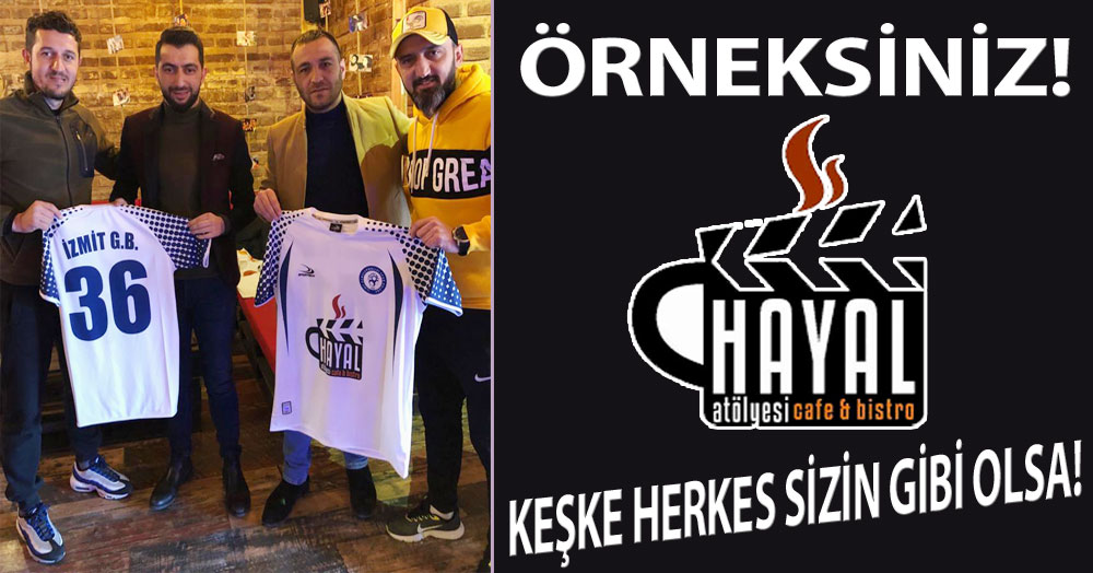 Hayal Atölyesi’nden anlamlı destek!