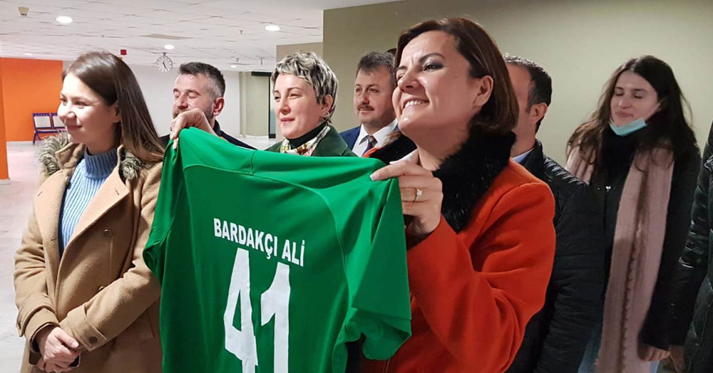 Hürriyet’ten Bardakçı Ali moral ziyareti