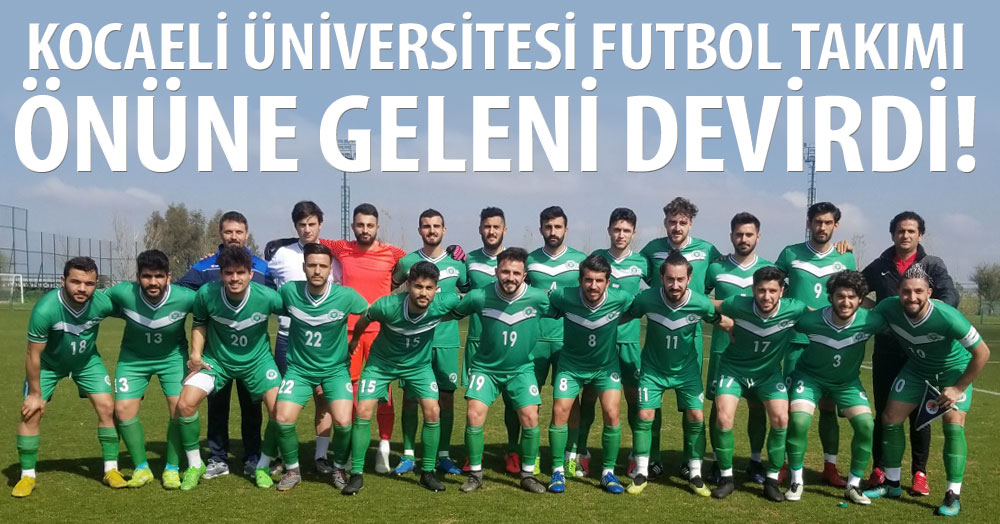 Kocaeli Üniversitesi namağlup şampiyon!