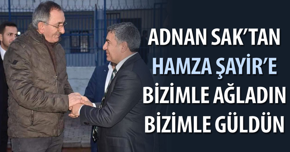 Sak’tan Şayir’e tebrik ve başarı dileği