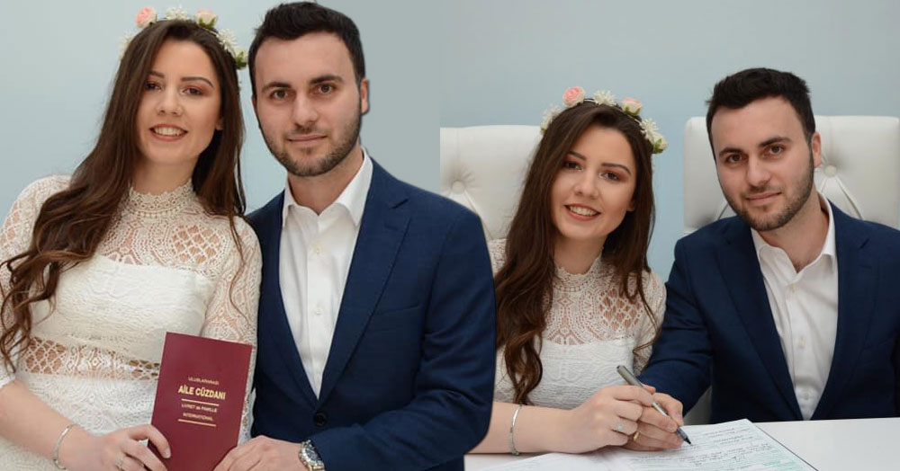 Ey ahaliiii! Büşra ve Tolga evleniyoooor!