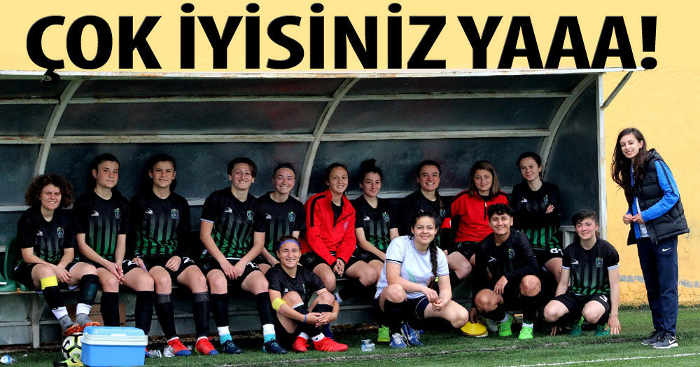 Bizim kızlar çok iyi yaaa! “8-1”