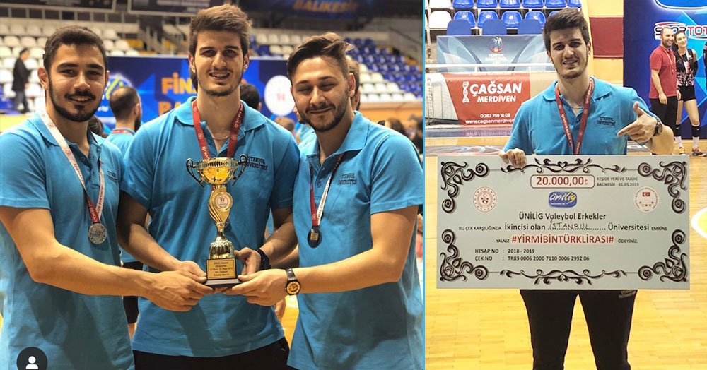 İzmitli voleybolcu Ömer Faruk’tan bir başarıya daha!