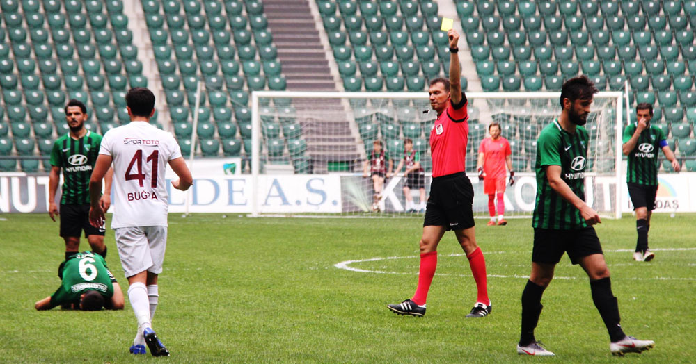 Aman aman bir hakem değilmiş