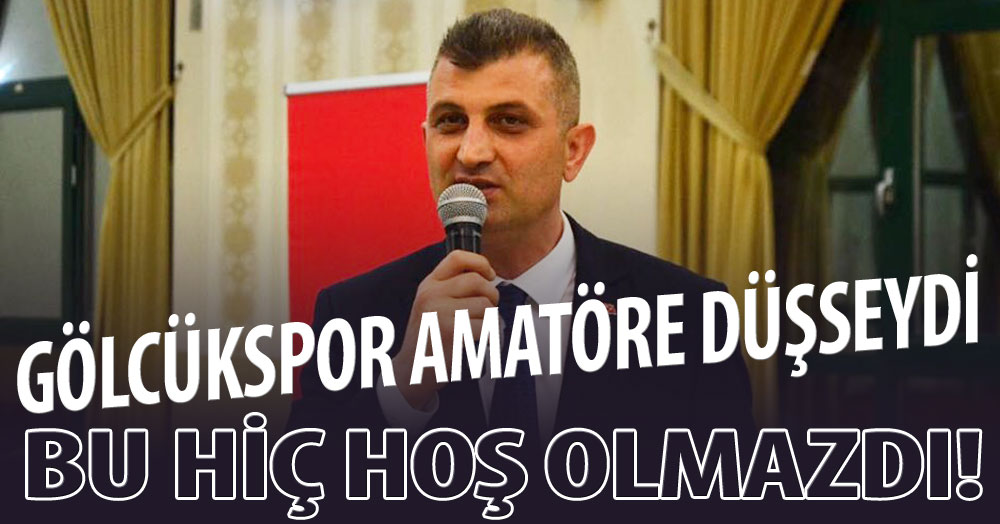Başkan Sezer: Gölcükspor düşseydi hiç hoş olmazdı