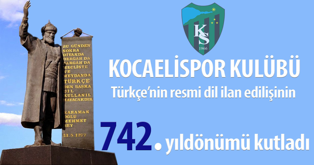 Türk Dil Bayramı kutlu olsun!