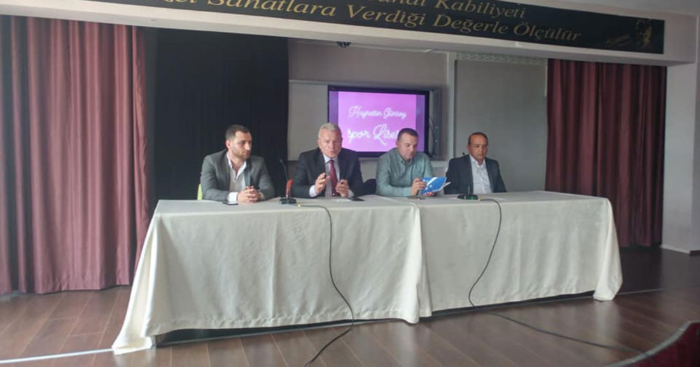 Spor lisesinin konukları hayli ağırdı