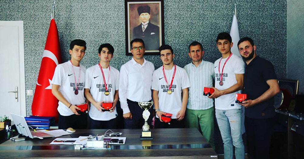 Floor curling takımı Çintimar'ı ziyaret etti