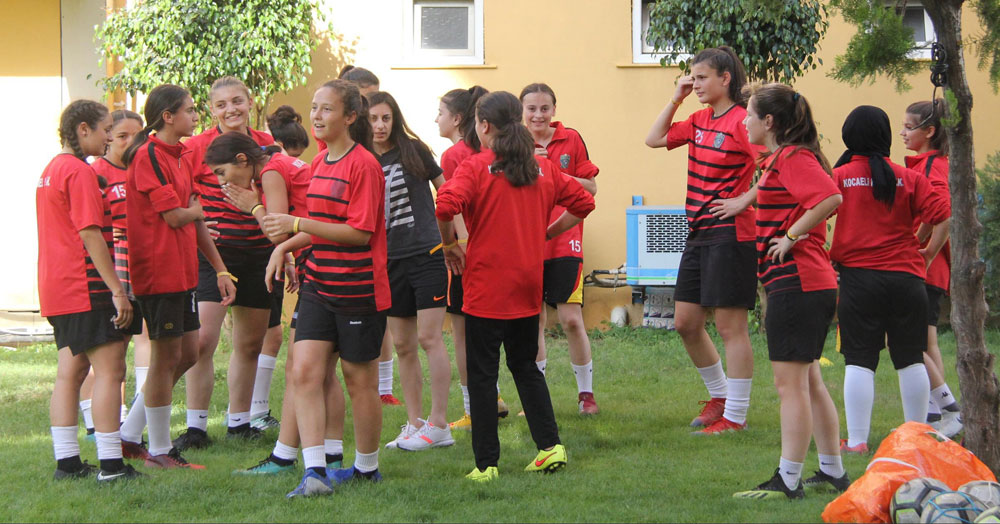 Son antrenmanı otelin içinde yaptılar