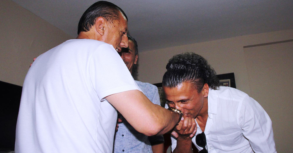 Ustalar bayramlaştı