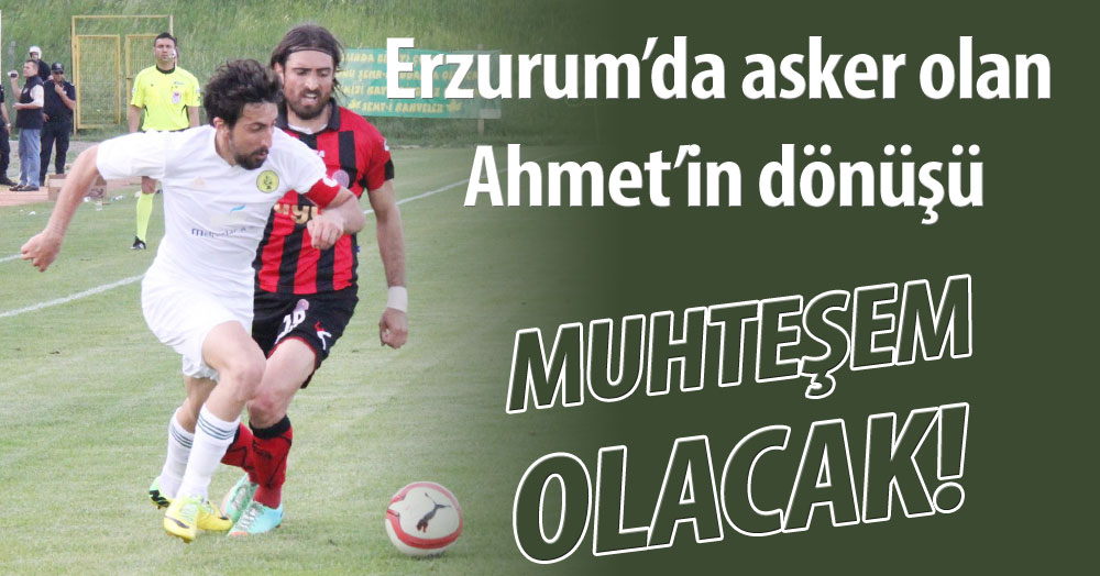 Ahmet Kutluer sıkı geliyor!