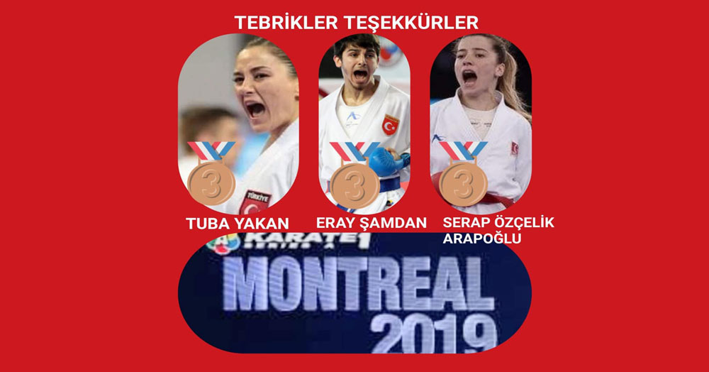 Tuğba ve Eray’dan bronz geldi