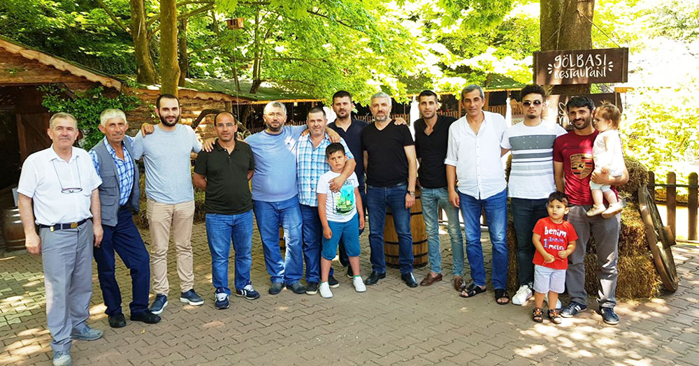 Muhtar İbrahim Evren Akın, Nimetiyespor’a kahvaltı verdi