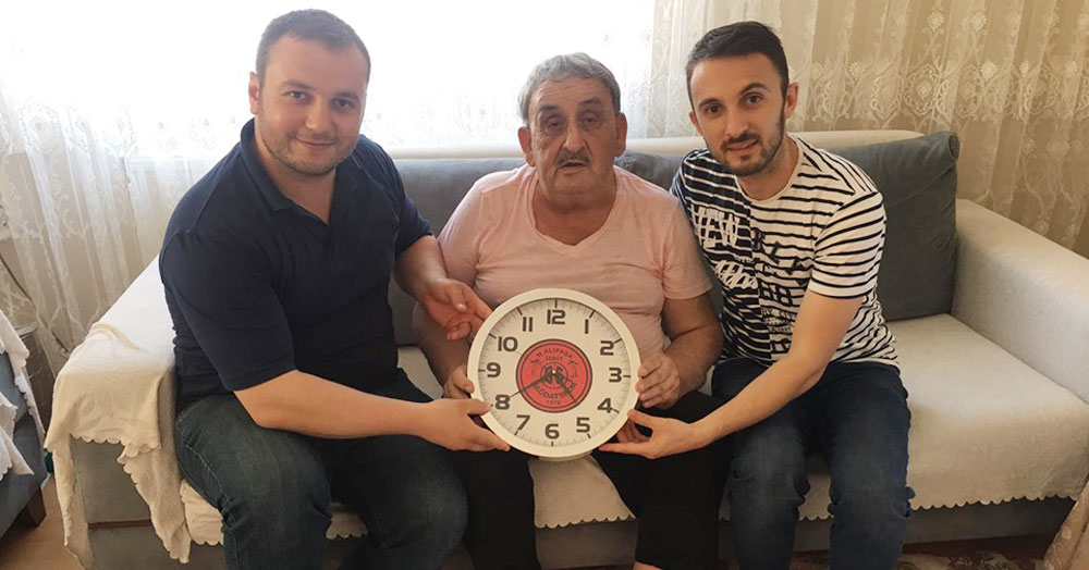 Bağdatspor’dan kurucu başkana anlamlı ziyaret