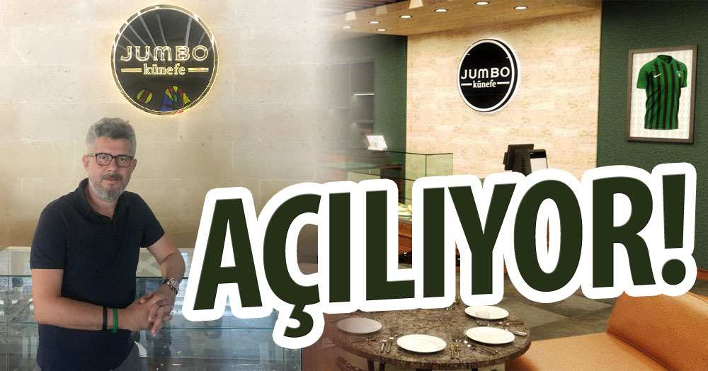 Jumbo Künefe Kartepe kapılarını açıyor!
