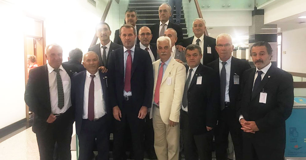 Saha komiserlerinden Sancaklı’ya teşekkür