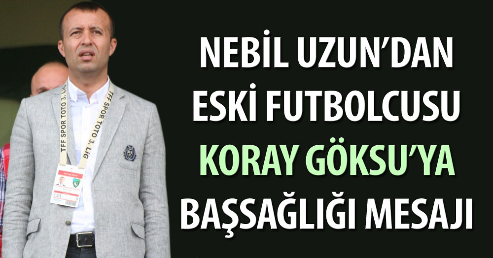 Başkan’dan eski futbolcusuna taziye mesajı