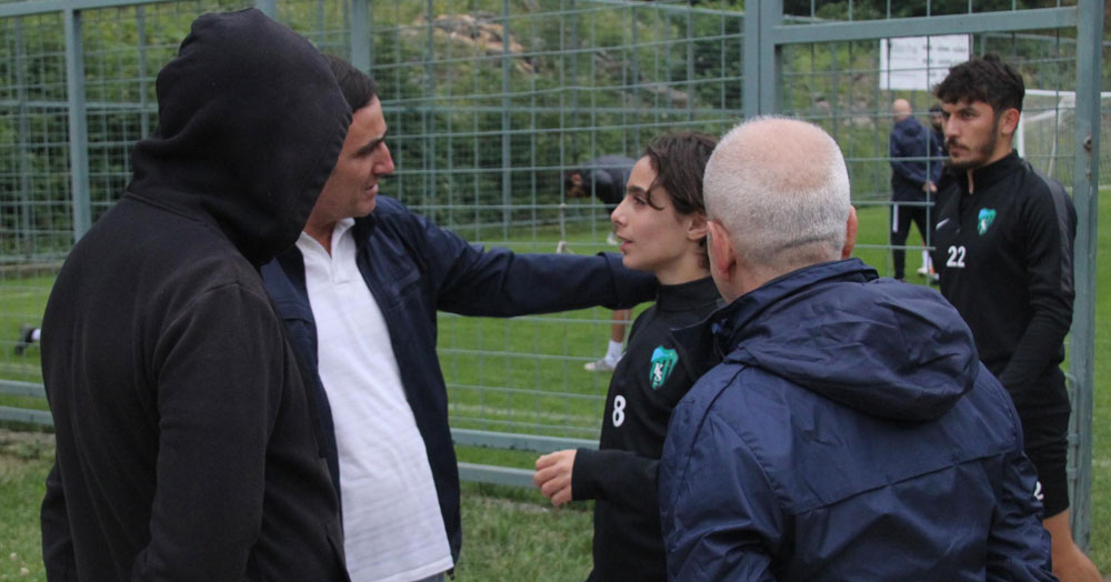 Genç Eren’e baba enerjisi