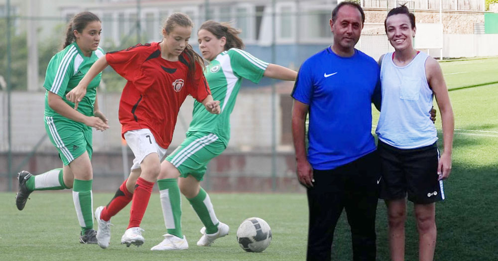 Vefakar futbolcu Gülbin!