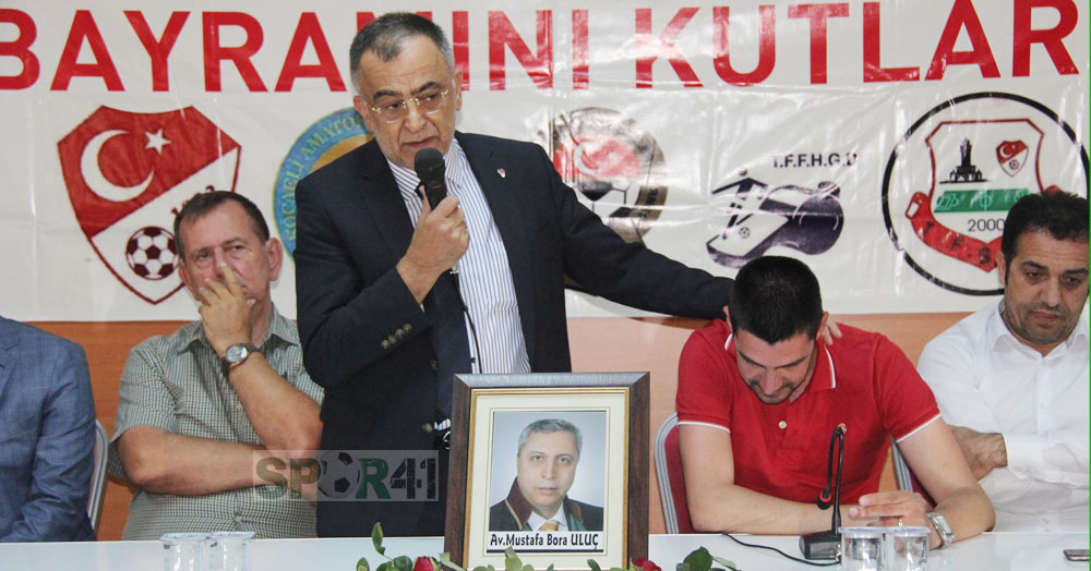 Bayramlaşmada Bora Uluç'u andılar