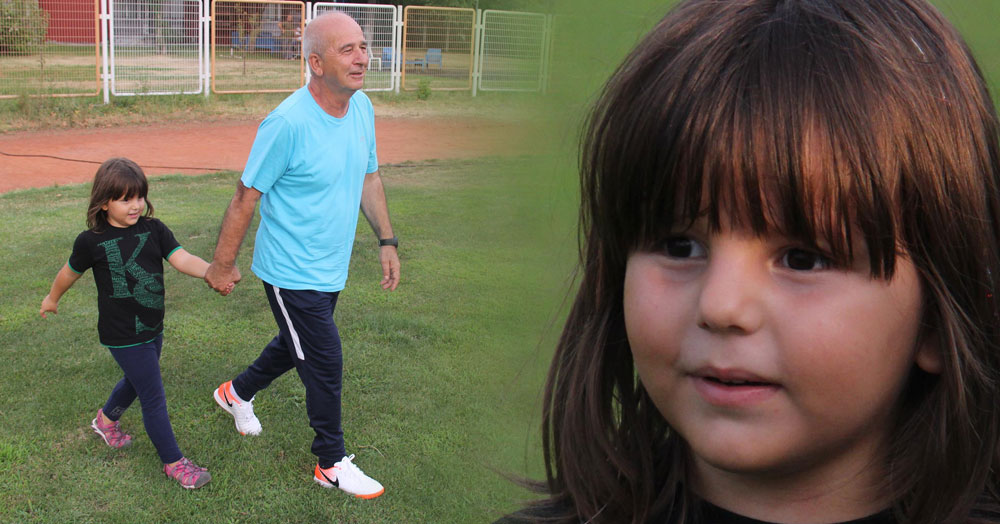 Elif Su, Kocaelispor antrenmanına renk kattı