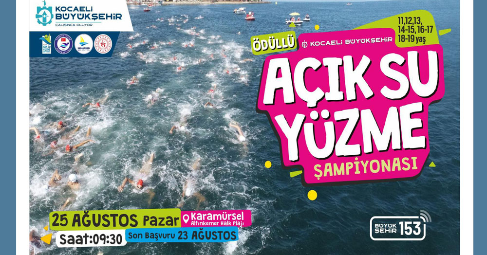 Yüzmede büyük gün!