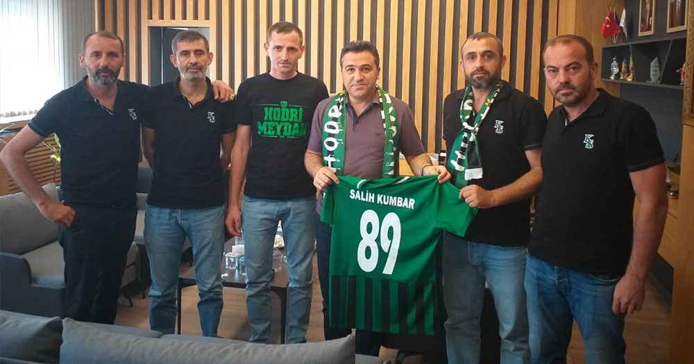 Hodrimeydan yönetimi Kumbar’ı ziyaret etti