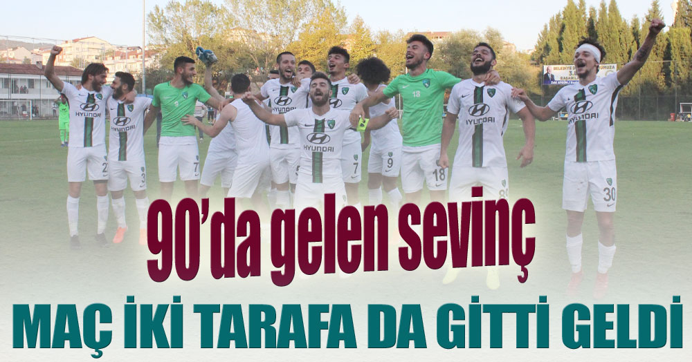 Maç iki tarafa da gitti geldi, son sevinen Körfez oldu!