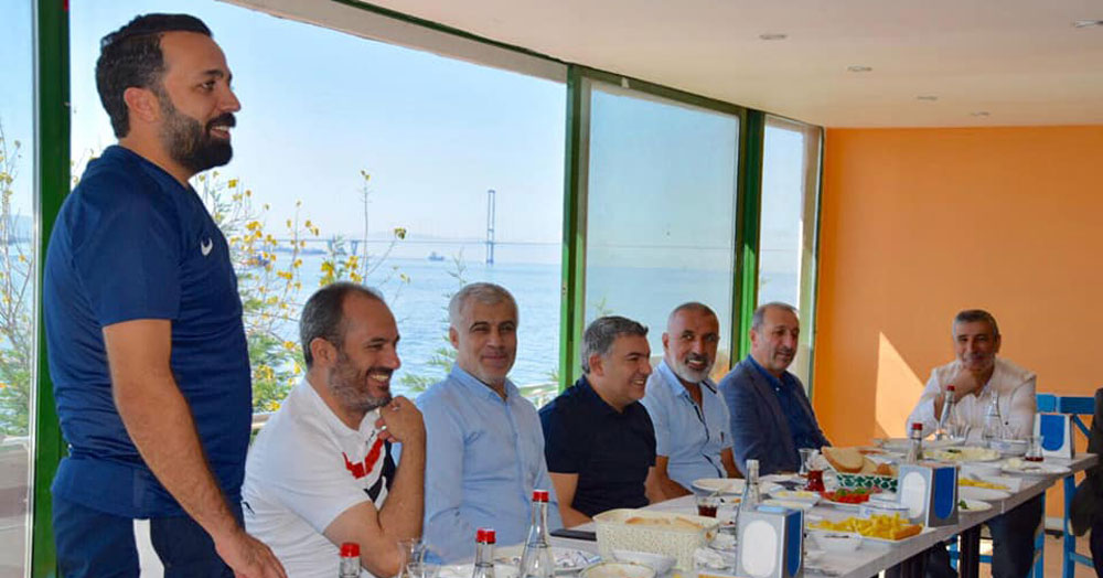 Başkan Şayir, Dilovası Belediyespor’u konuk etti