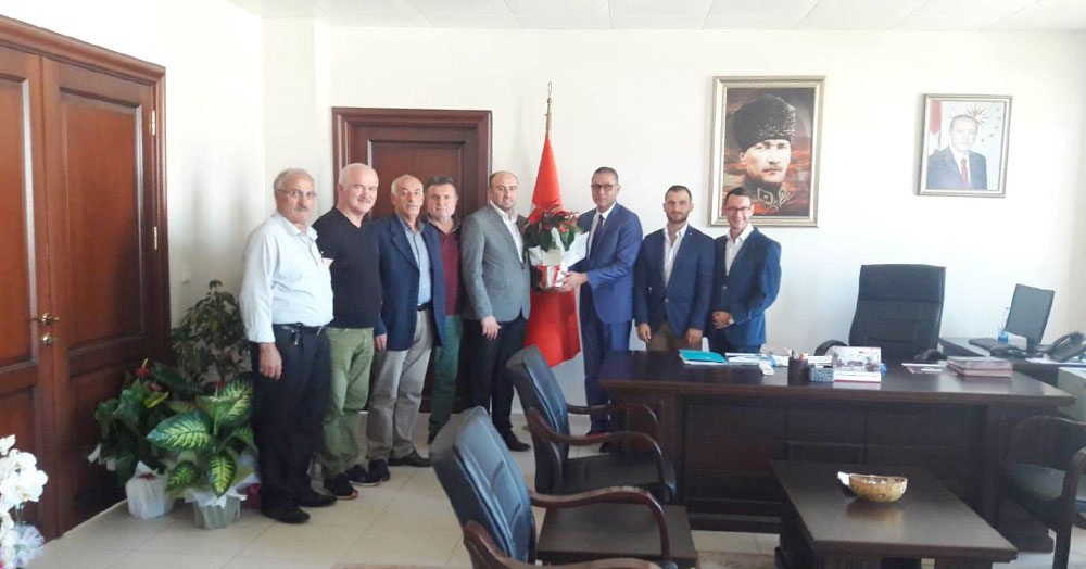 Kartepe’de yeni kaymakama ziyaret