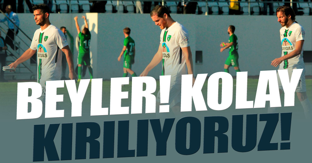 Takım savunmamız kolay kırılıyor